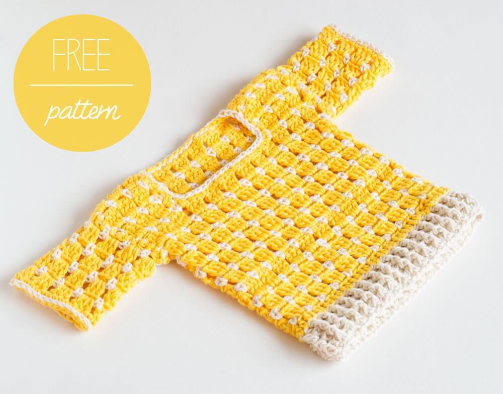 FREE Crochet Pattern Crochet Baby Sweater Summer Sun Croby Patterns 17 best images about crochet baby on pinterest