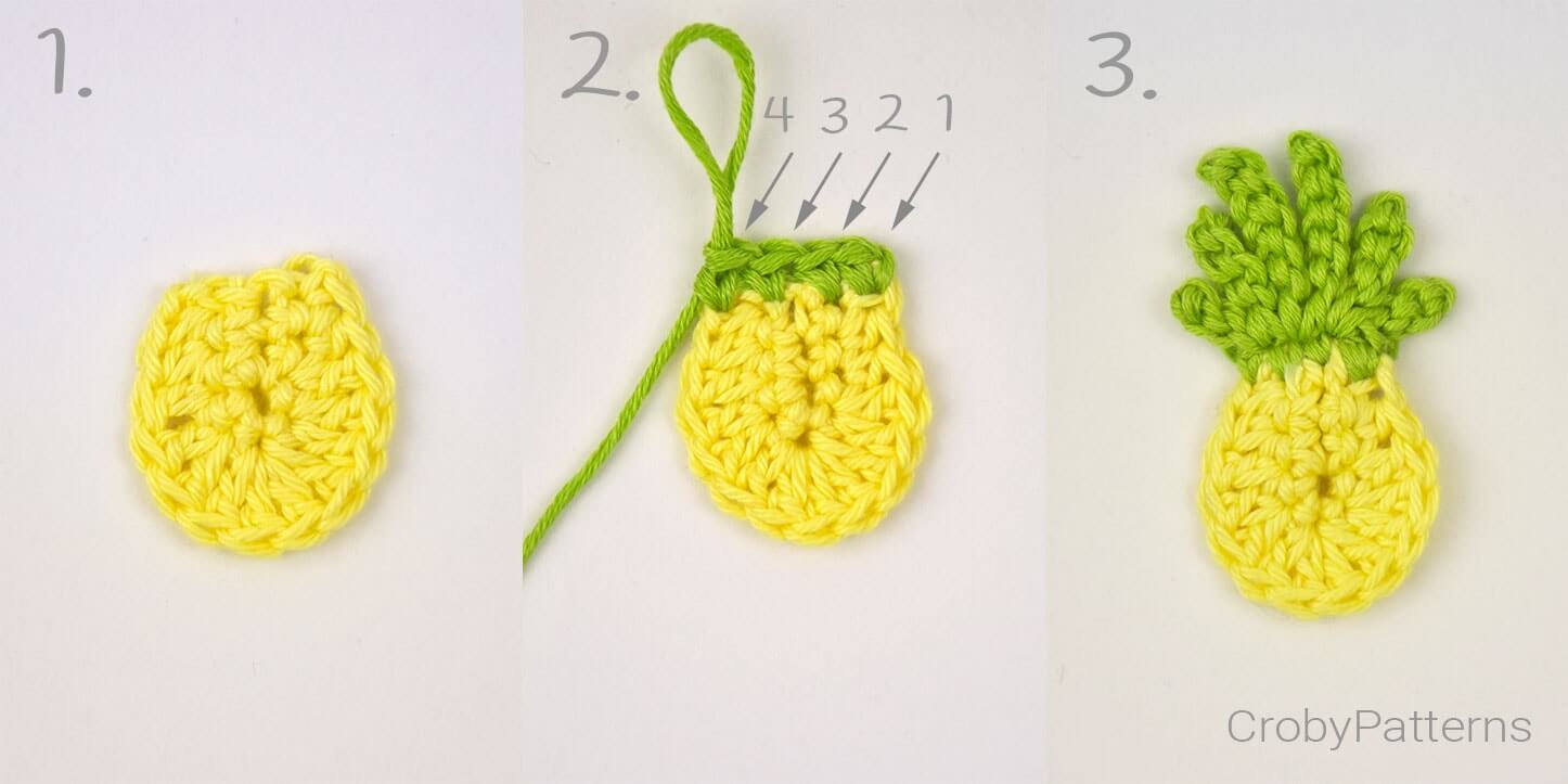 Crochet Pineapple by Croby Patterns