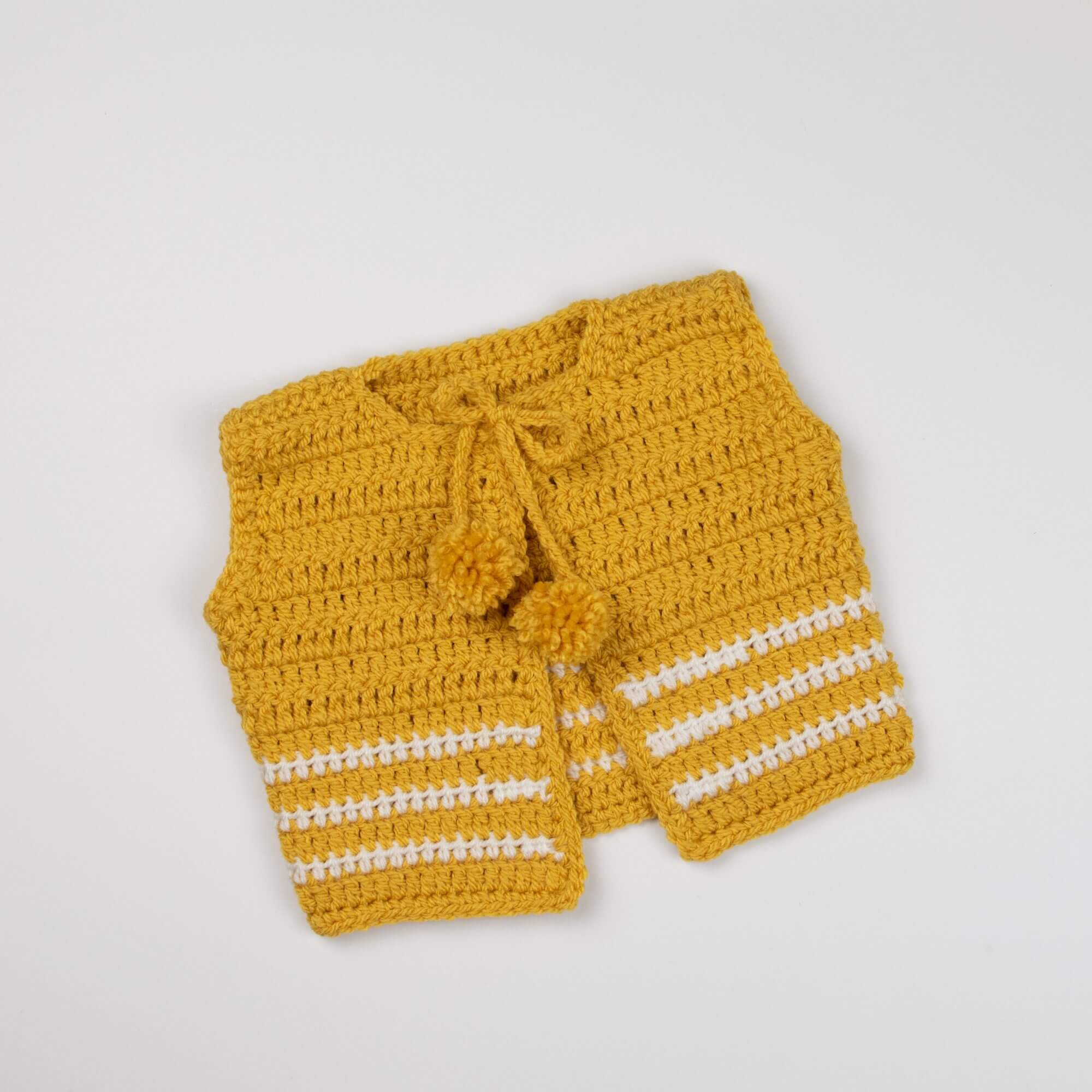 Pom Pom Crochet Baby Cardigan | Croby Patterns