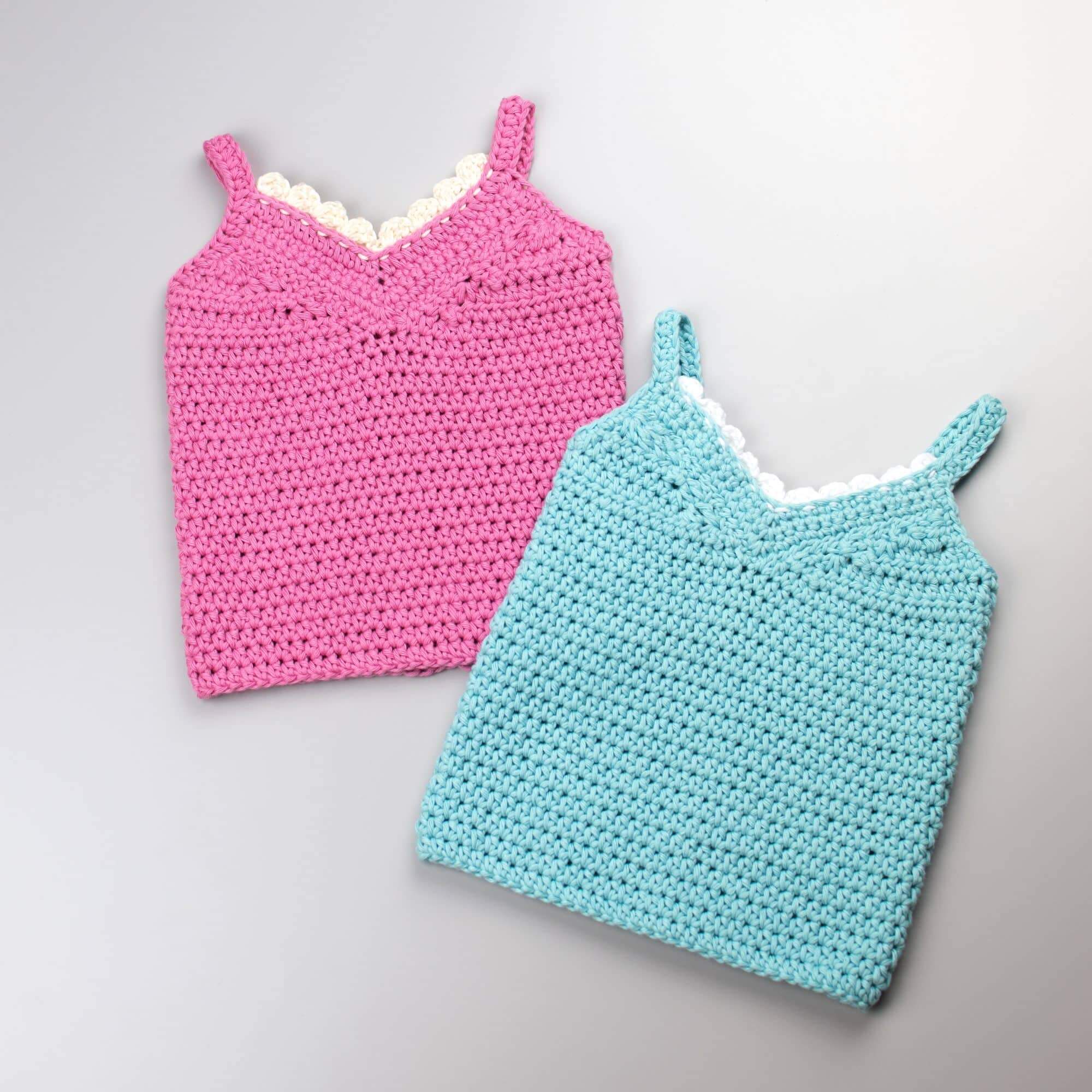 Crochet Baby Top Little Lace Tank Croby Patterns