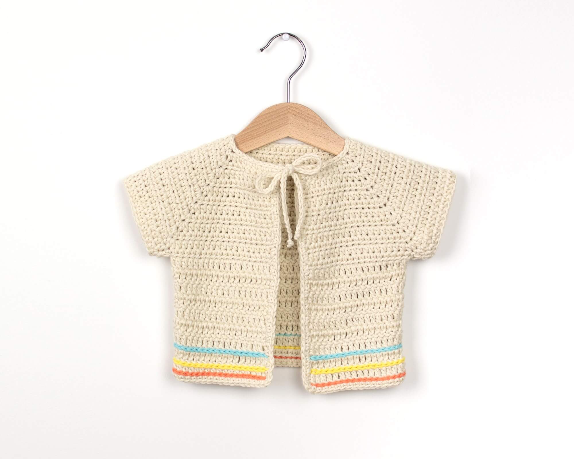 baby crochet cardigan