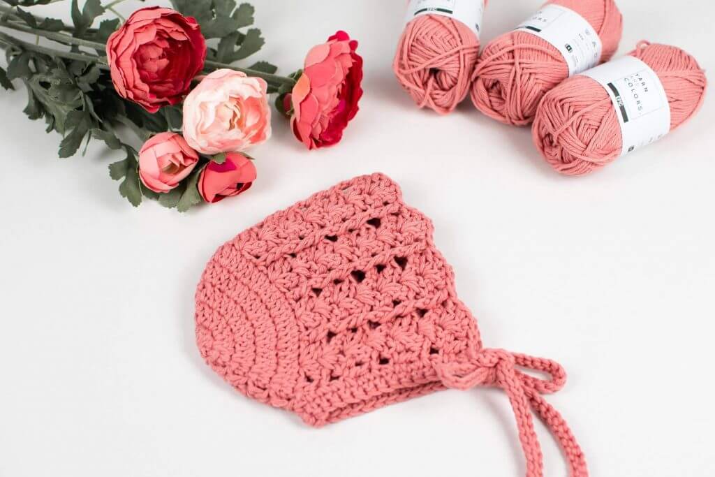 Free Pattern Crochet Baby Bonnet Croby Patterns